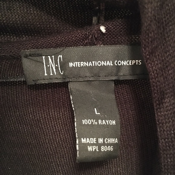 INC Striped Cardigan - Picture 4 of 4